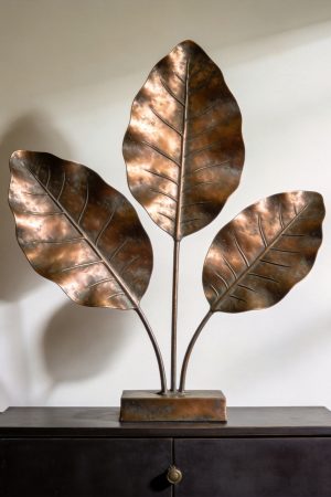 Copper Leaf Decor